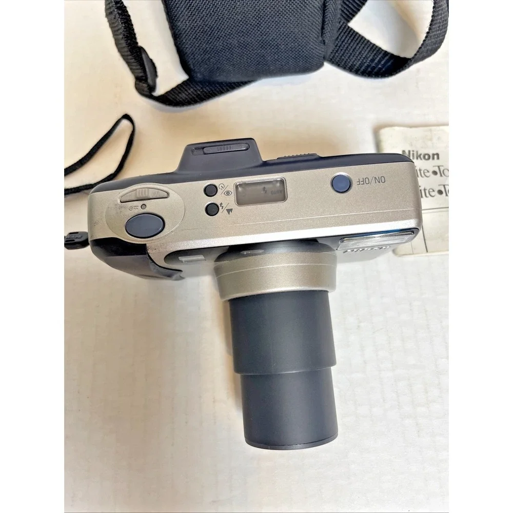 Nikon Lite-Touch Zoom 110 AF 35mm Point & Shoot TESTED & WORKS/NEW BATTERY &Case